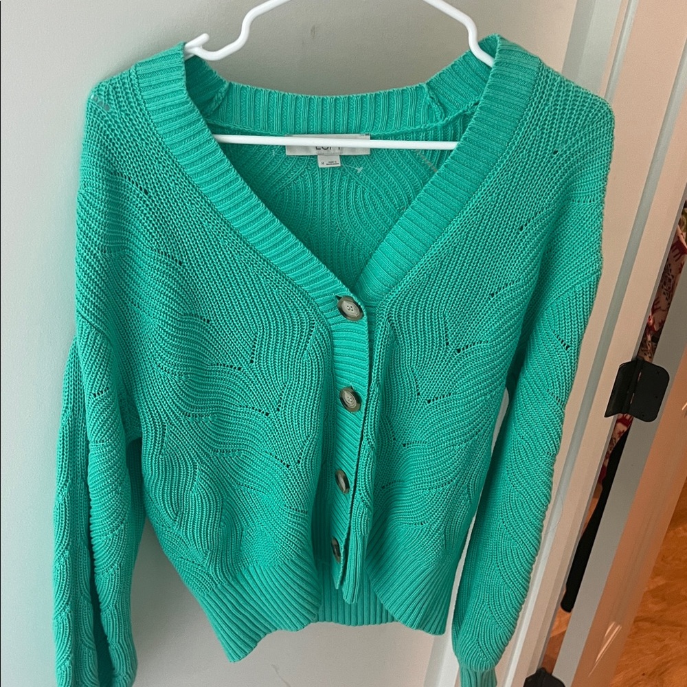 LOFT cardigan sweater